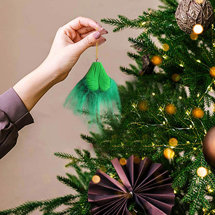 Lisslune | Hairy Grinchy Ball Christmas Ornament