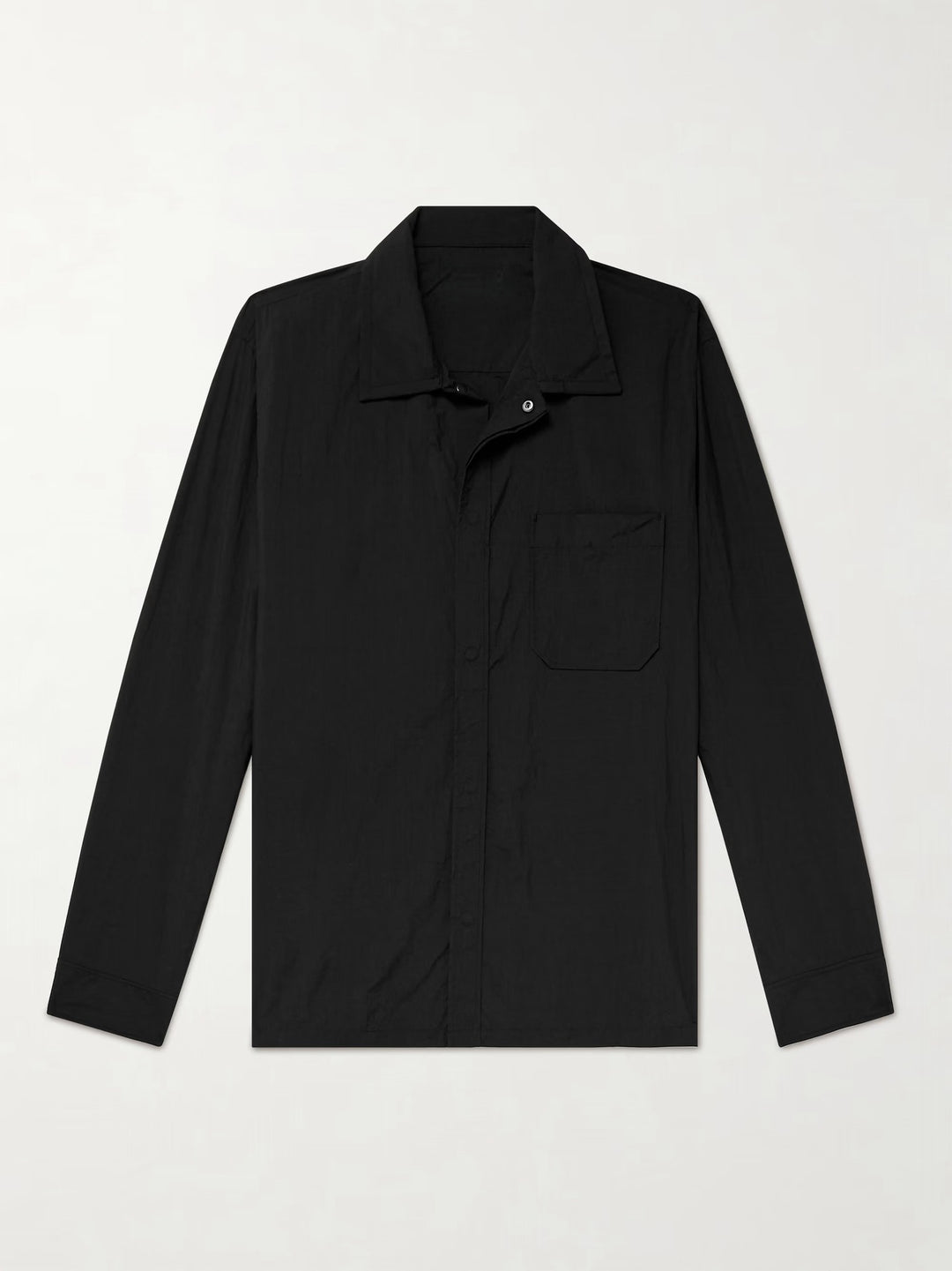 Men's versatile shirt blouse with patch pocket and stylish collar Lisslune