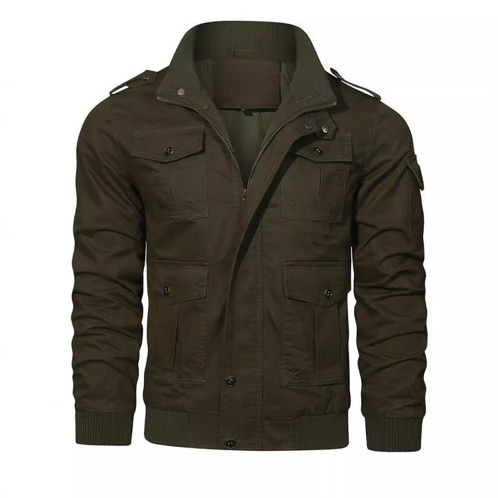 Men's Fashionable Utility Jacket with Practical Pockets Lisslune