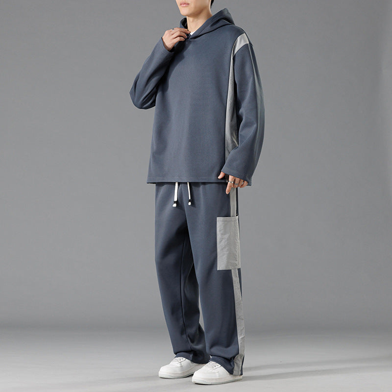 Men's casual hoodie and jogger set Lisslune