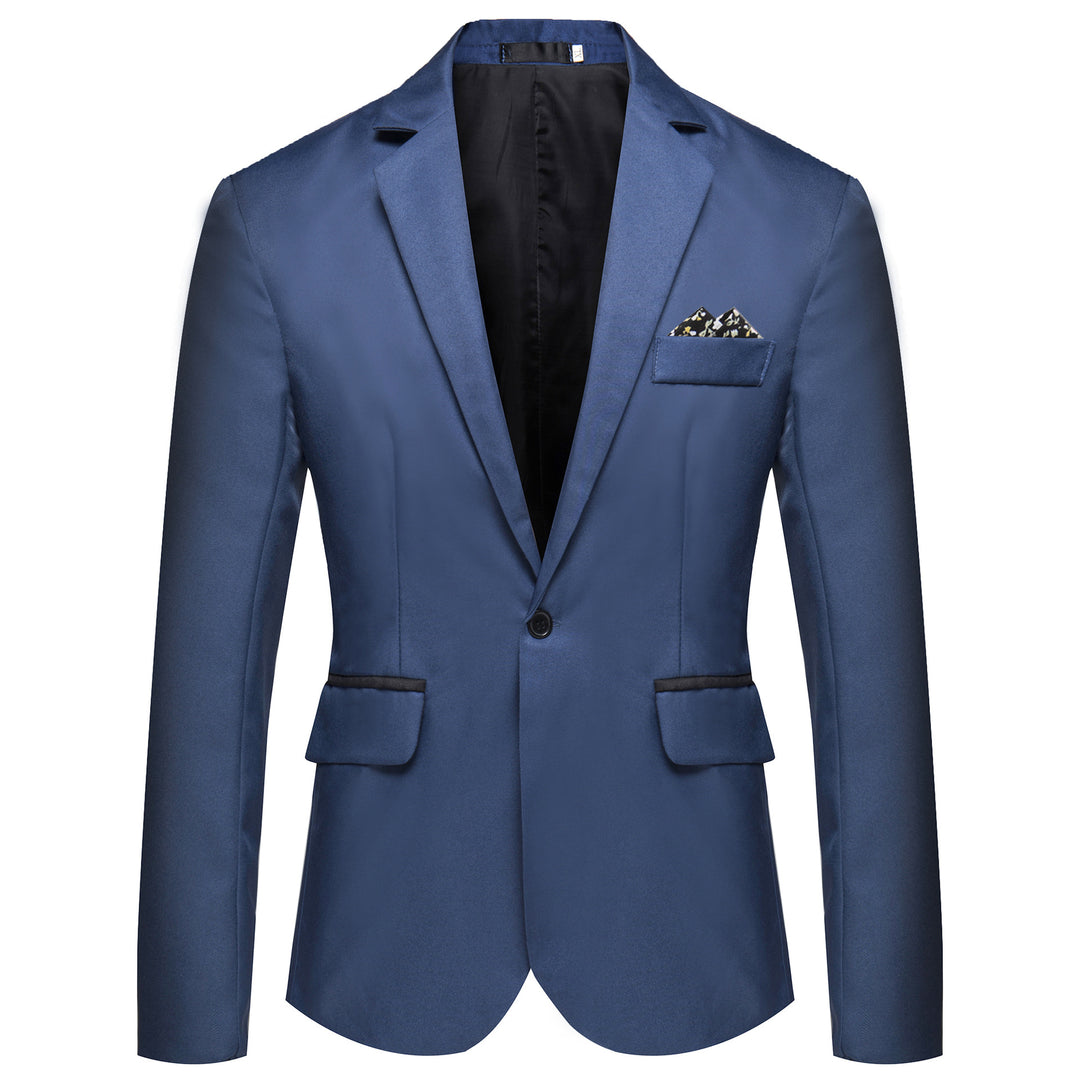 Men's fashionable and elegant suit jacket with satin finish Lisslune