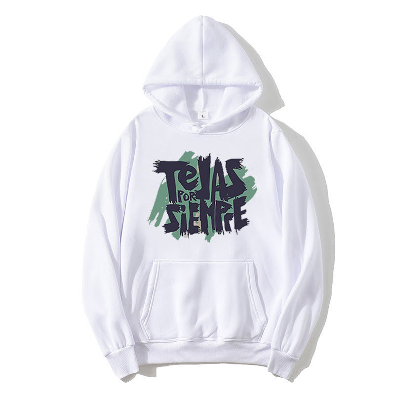 Ladies Hoodie with artistic graphic print Lisslune