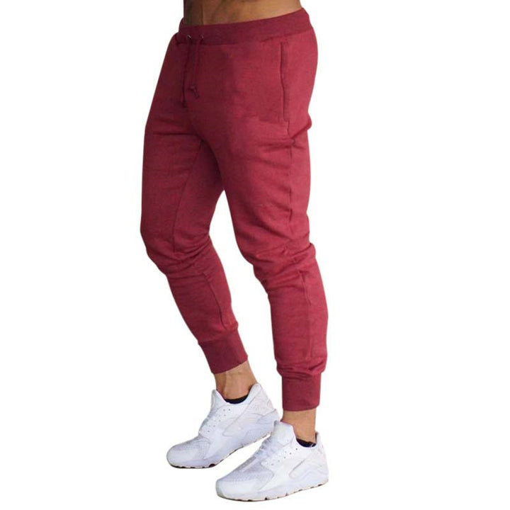 Men's Comfortable Fitness Joggers with Elastic Waistband Lisslune