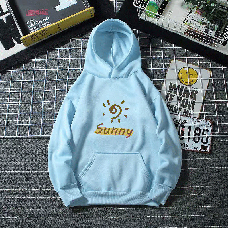 Women's Hoodie with Sunny Graphic Lisslune