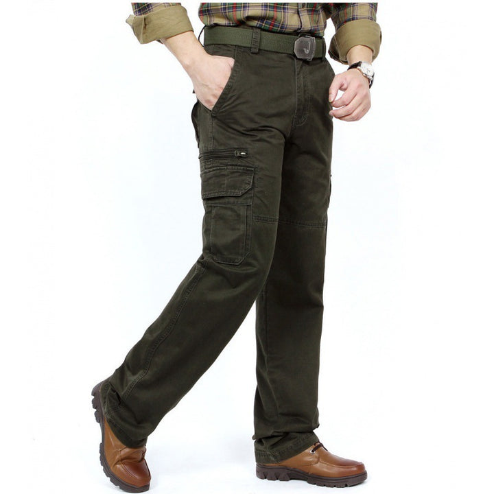 Men's cargo pants with versatile storage and durable material Lisslune