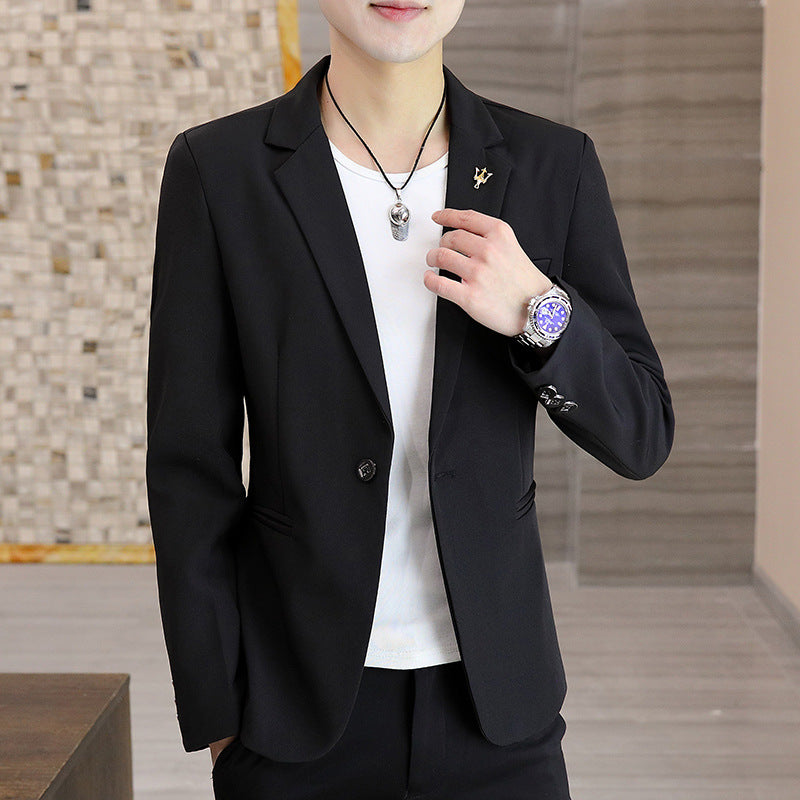 Men's elegant blazer in slim fit cut Lisslune