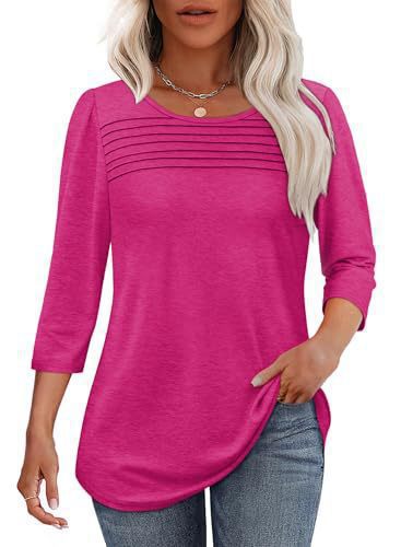Women’s long sleeve shirt with pleat details Lisslune