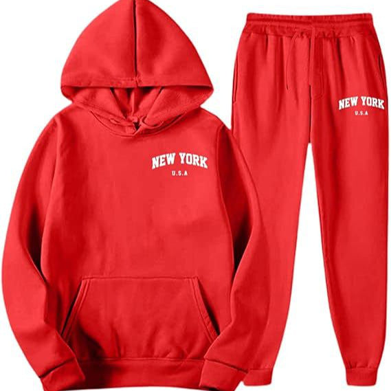 Women's Hooded Sweat Suit with high-quality material and modern lettering Lisslune