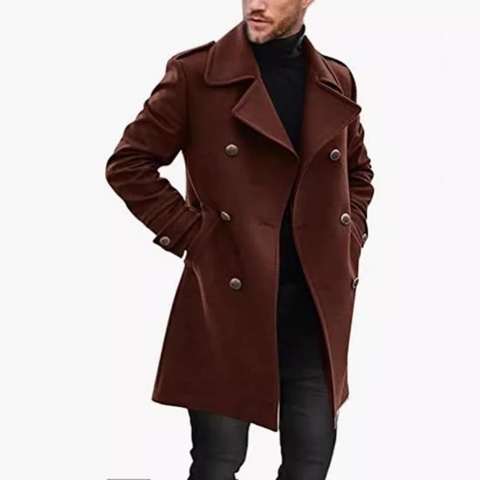 Men's elegant and lighter spring trench coat Lisslune
