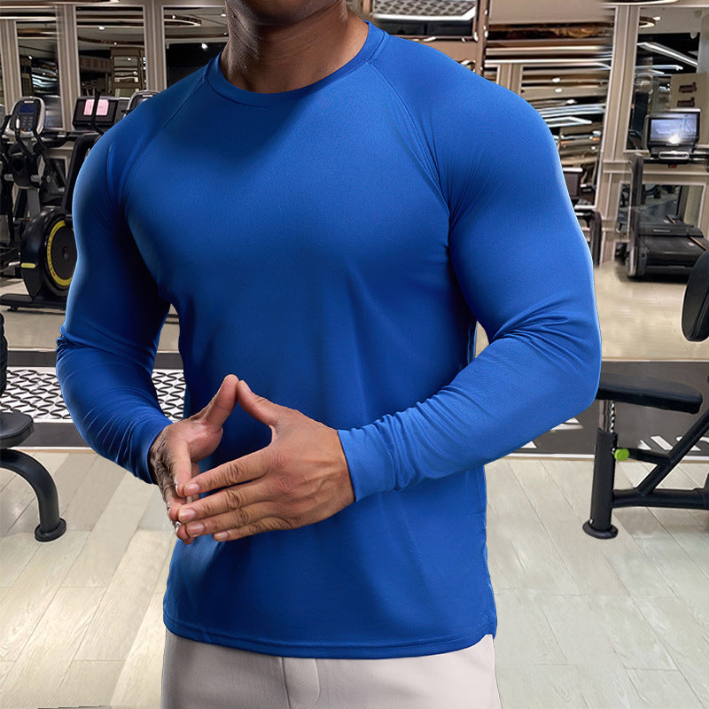 Men's Long Sleeve Functional Shirt with Breathable Properties Lisslune