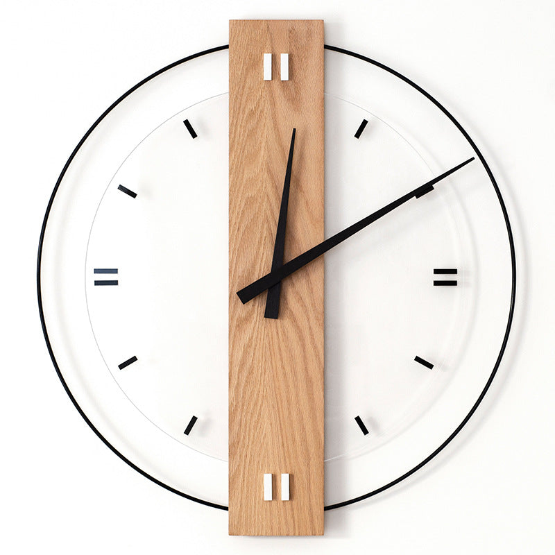Lisslune | Solid Wood Nordic Wall Decoration Clock 40cm