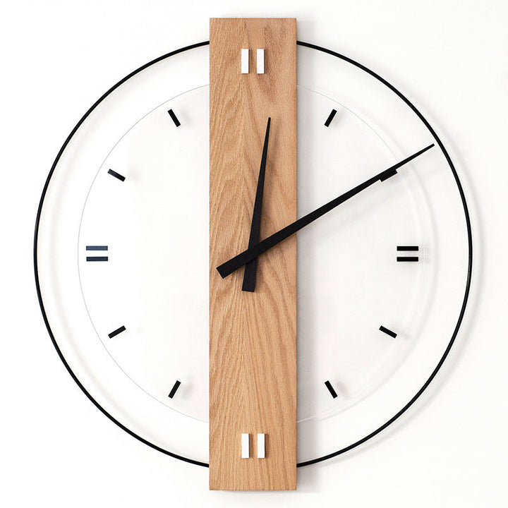 Lisslune | Solid Wood Nordic Wall Decoration Clock 40cm