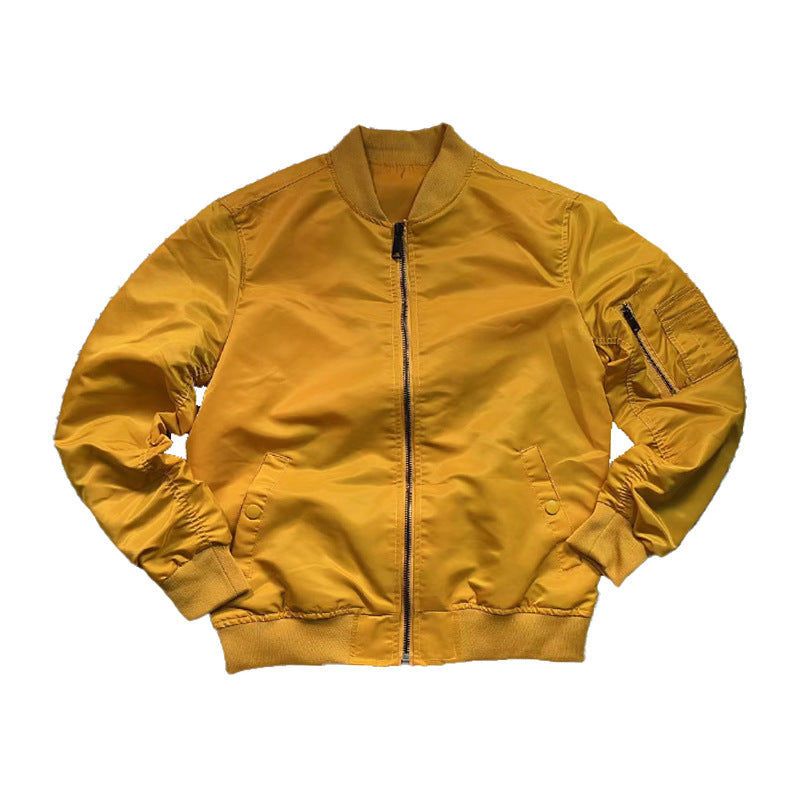 Men's fashionable bomber jacket with practical zip pockets Lisslune