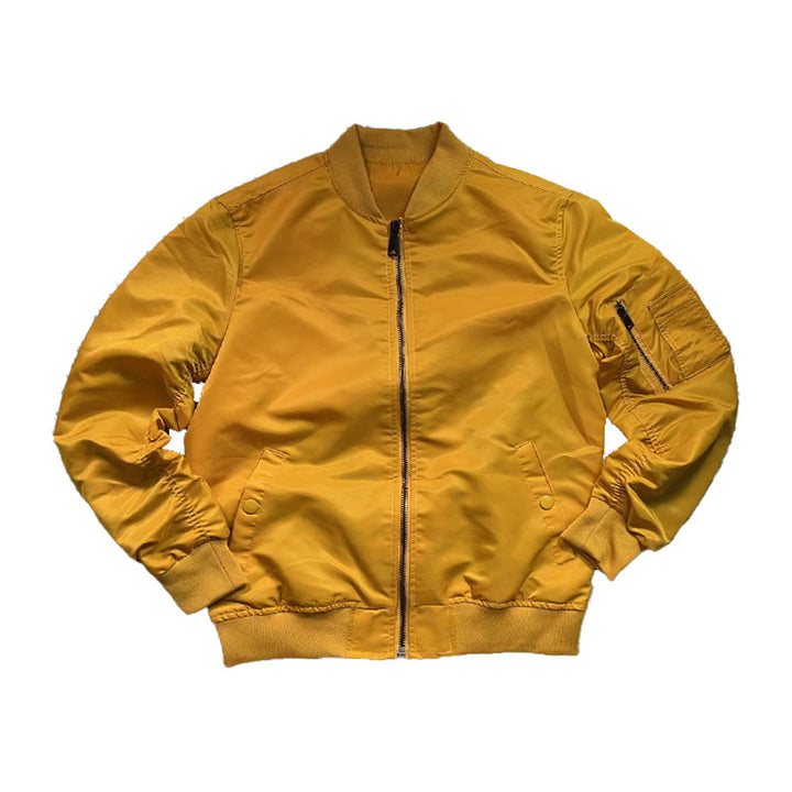 Men's fashionable bomber jacket with practical zip pockets Lisslune