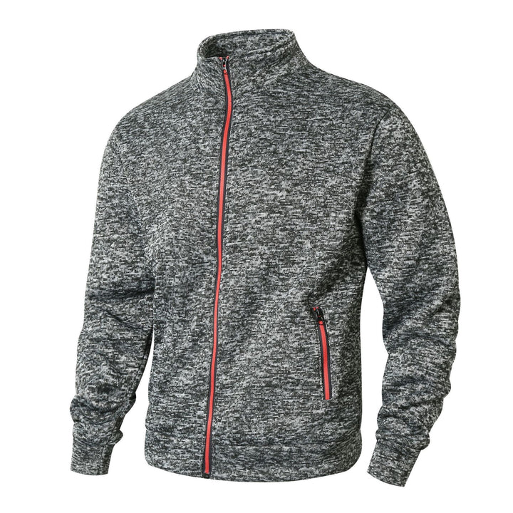 Men's sports jacket with modern zipper and high collar Lisslune