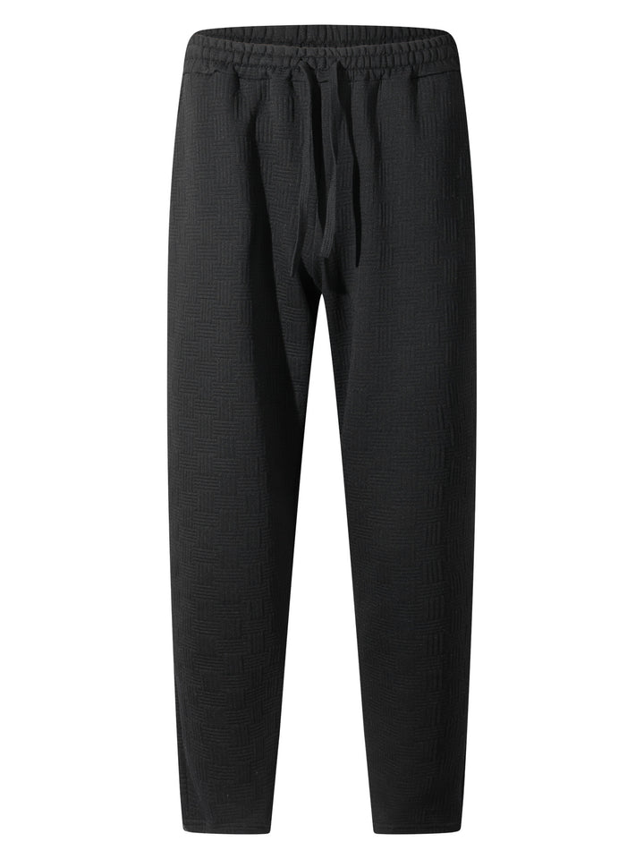 Men's sporty leisure pants with innovative structural design and elastic waistband Lisslune