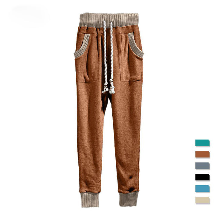 Men's sporty jogging pants with comfortable side pockets and elastic waistband Lisslune