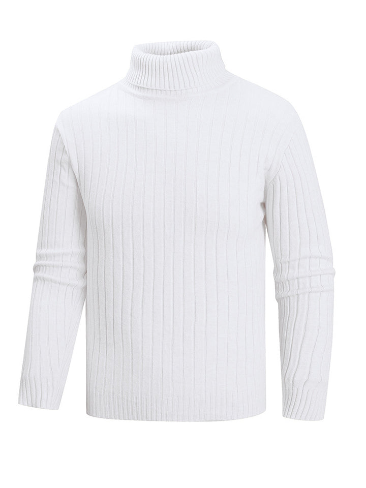Men's Turtleneck Sweater made of high-quality fine knit Lisslune