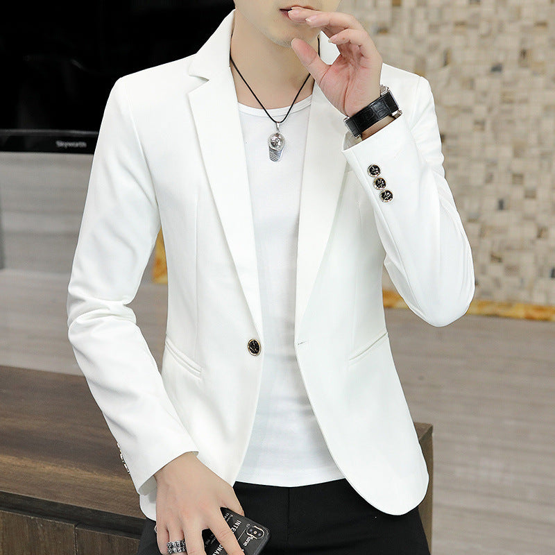 Men's Elegant Blazer Jacket with Modern Cut Elements Lisslune