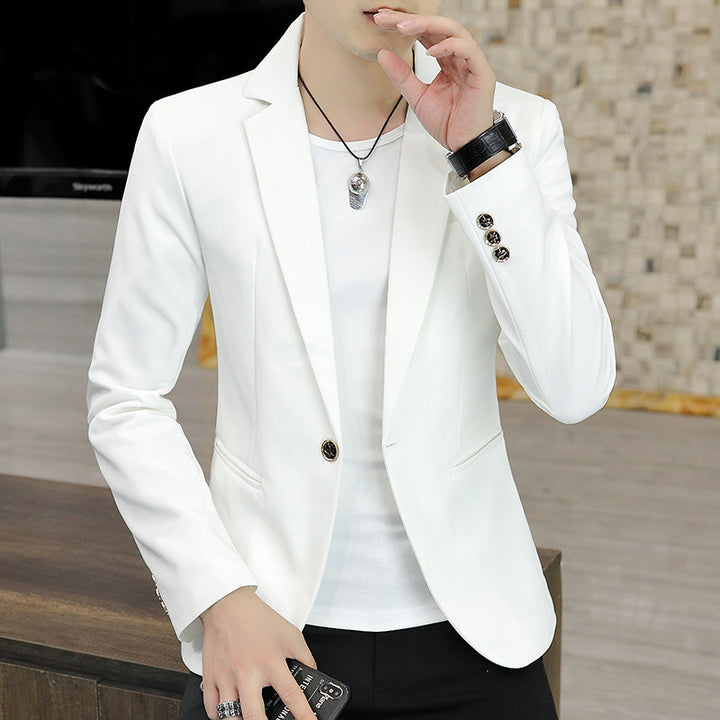 Men's Elegant Blazer Jacket with Modern Cut Elements Lisslune
