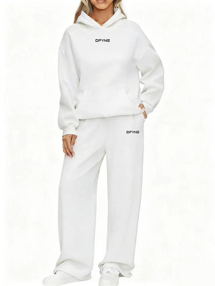 Women's casual jogging suit made of soft sweat material Lisslune