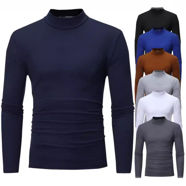Men's turtleneck sweater made of soft jersey Lisslune