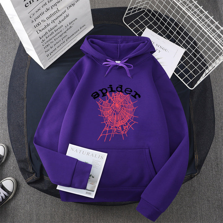 Women's hoodie with creative spider motif Lisslune