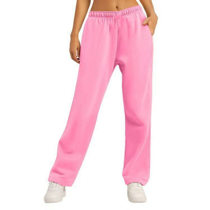 Women's leisure pants with a comfortable fit and side pockets Lisslune