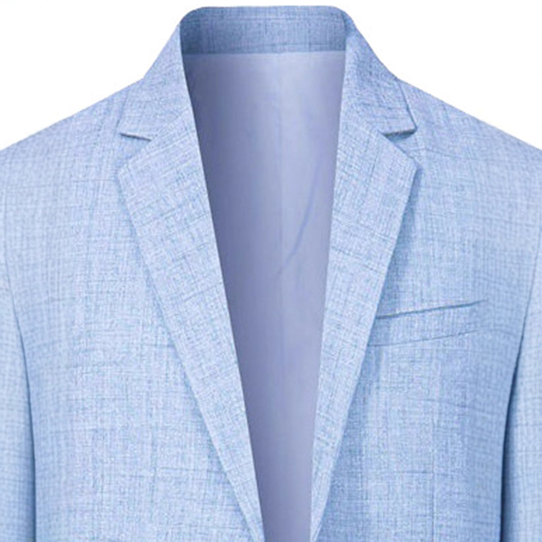 Men's elegant casual blazer with textured surface Lisslune