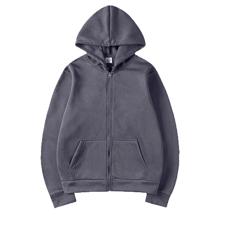 Women's hoodie sweatshirt with full zip and side pockets Lisslune