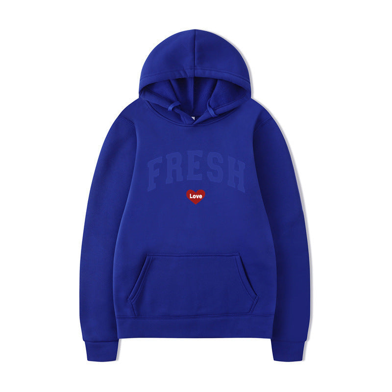 Women's hoodie with playful lettering and soft inner fleece Lisslune
