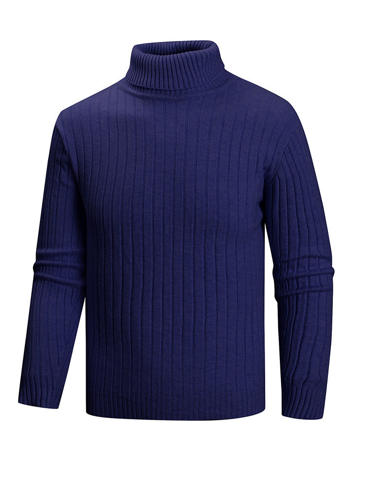 Men's Turtleneck Sweater made of high-quality fine knit Lisslune