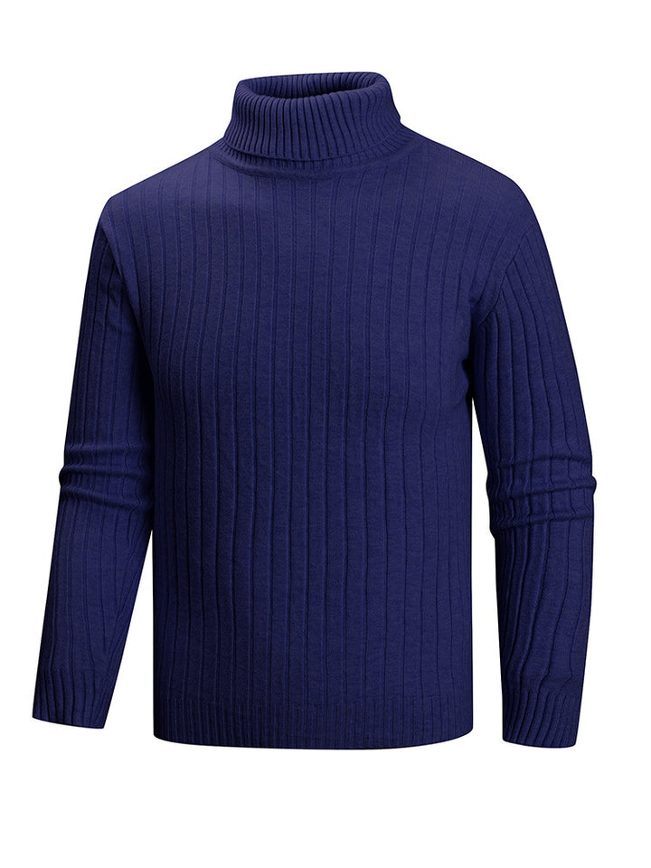 Men's Turtleneck Sweater made of high-quality fine knit Lisslune