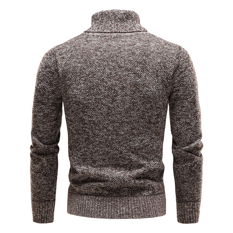 Men's turtleneck sweater made of soft knitwear Lisslune