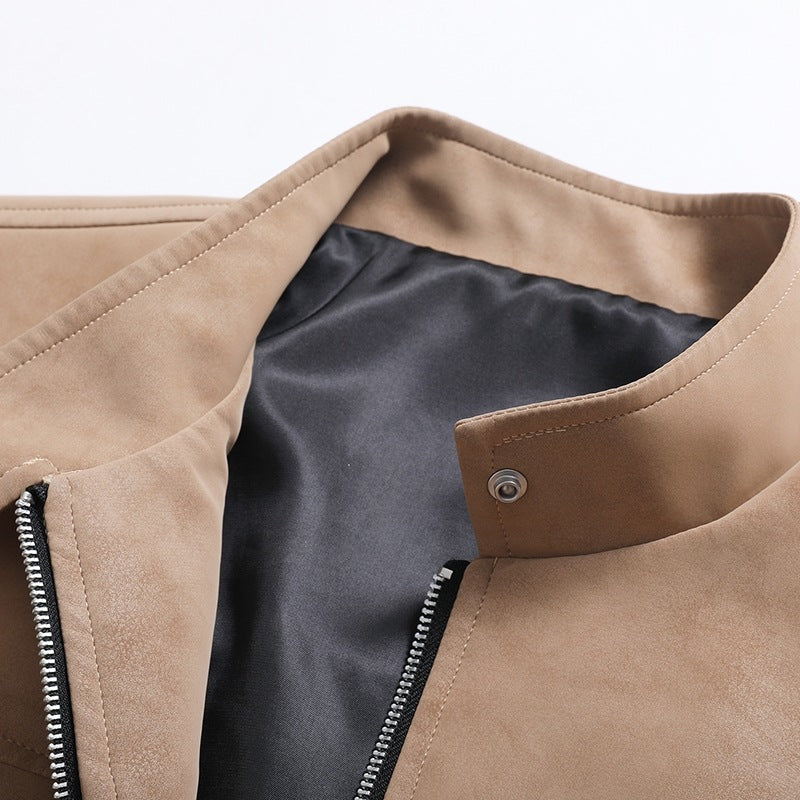 Men's stylish transitional jacket in a casual style with practical pockets Lisslune