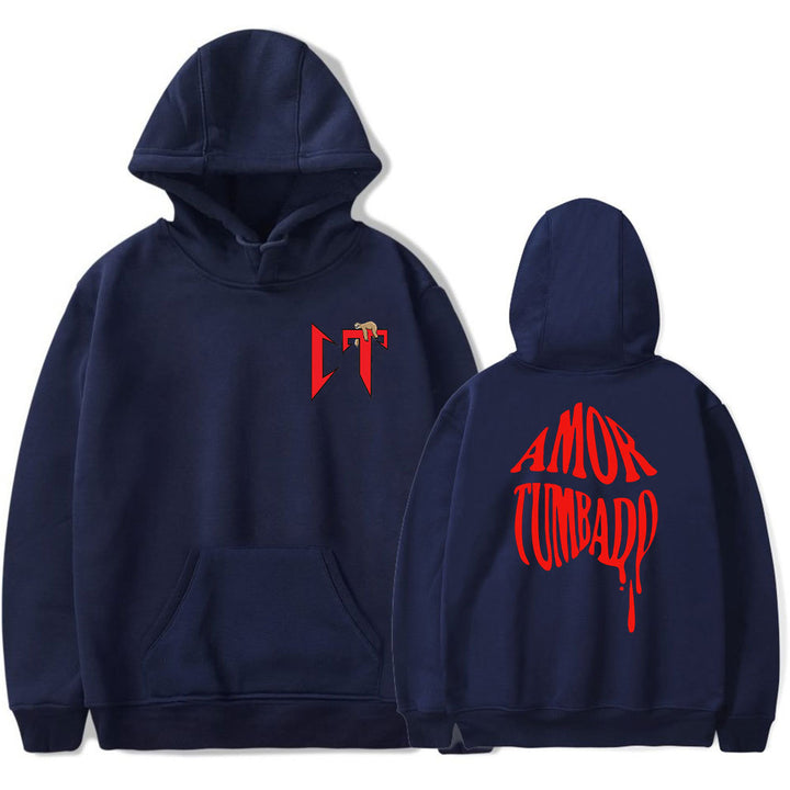 Women's hoodie with creative lettering Lisslune