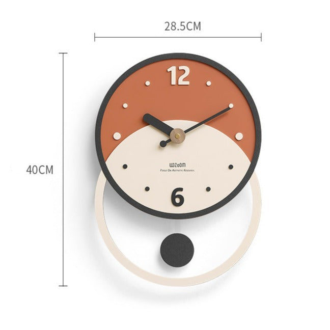 Lisslune | Nordic Minimalist Wall Decoration Clock for the Living Room