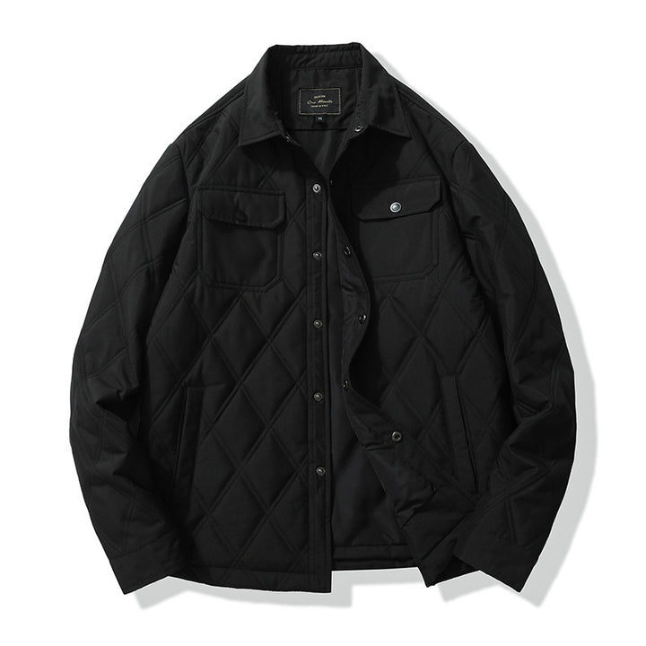 Men's Quilted Leisure Jacket with Practical Pockets Lisslune