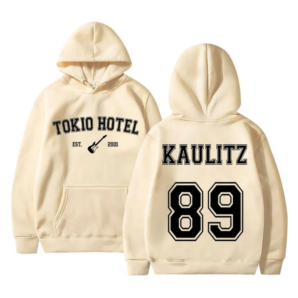 Women's hoodie with modern band design and comfortable fit Lisslune