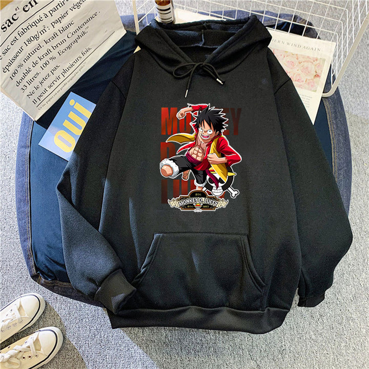 Women's Hoodie with Vibrant Anime Motif Lisslune