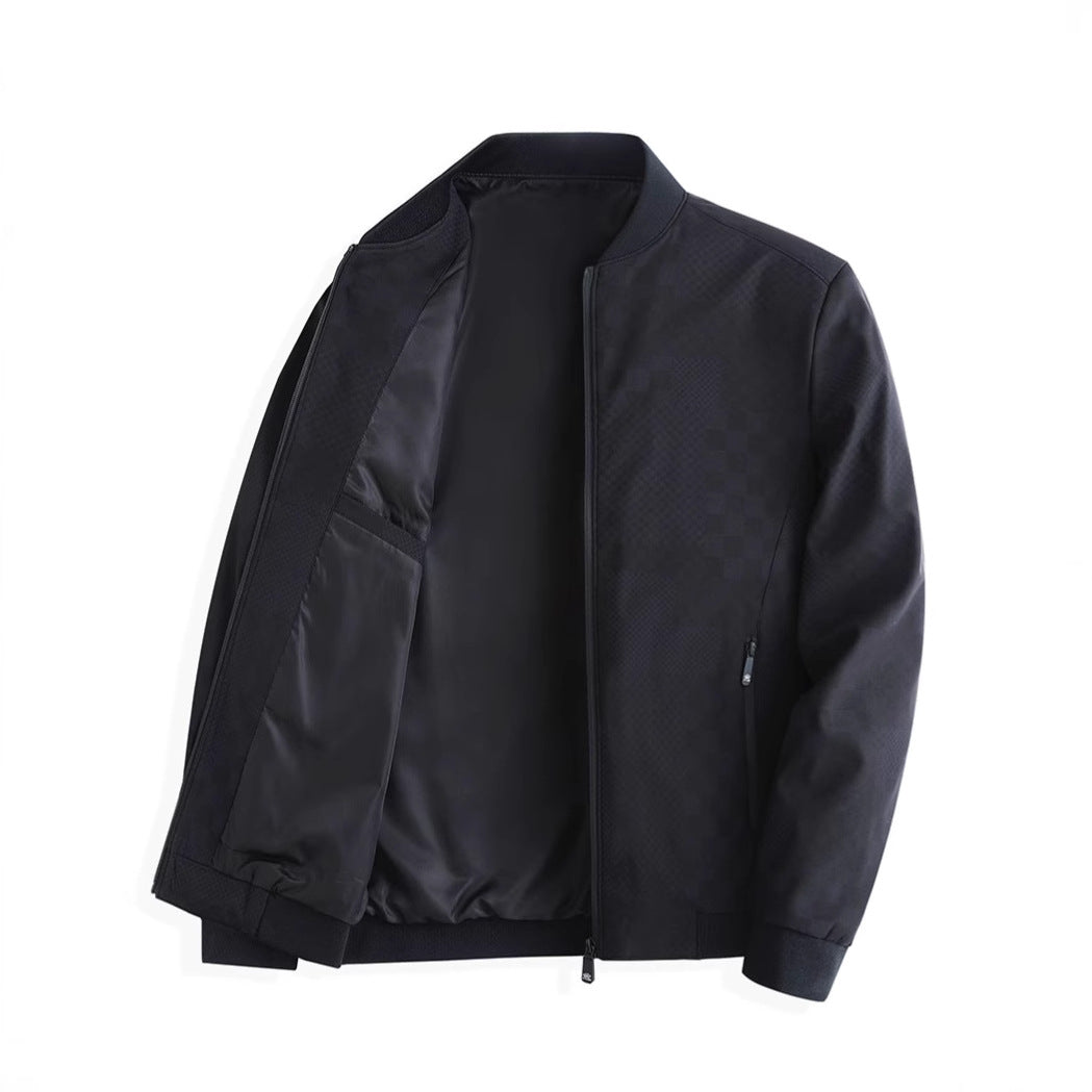 Men's modern leisure jacket with practical pockets Lisslune