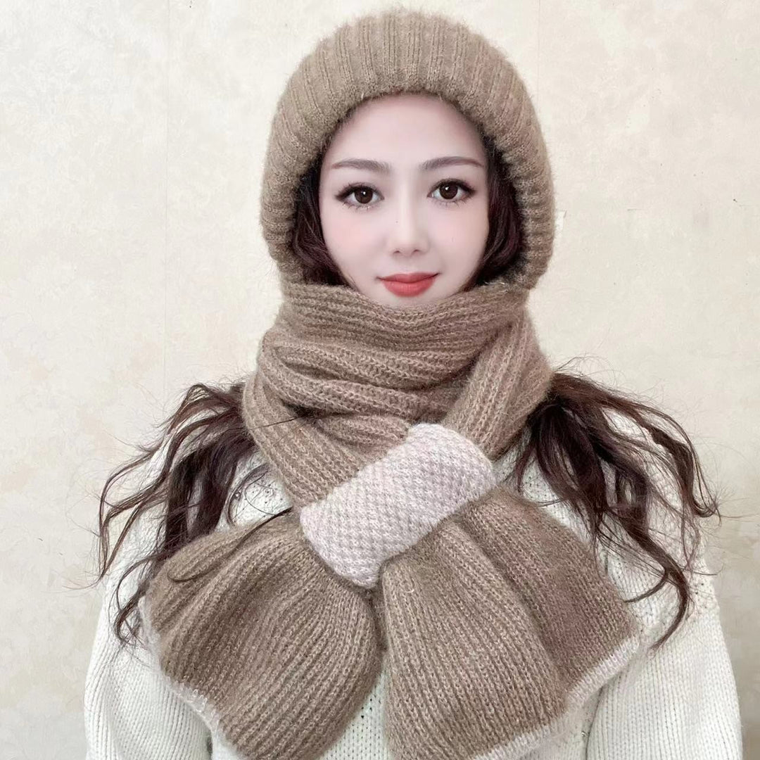 Lisslune | Warm 2in1 Hat Scarf