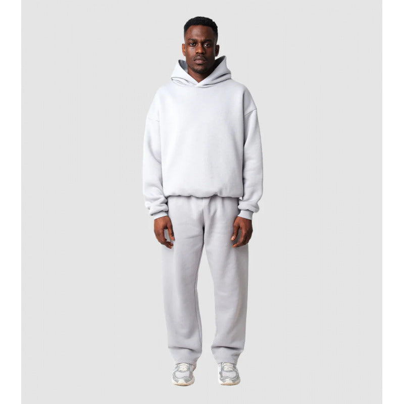 Women's Cozy Sweatshirt and Pants Set with High Collar and Casual Fit Lisslune