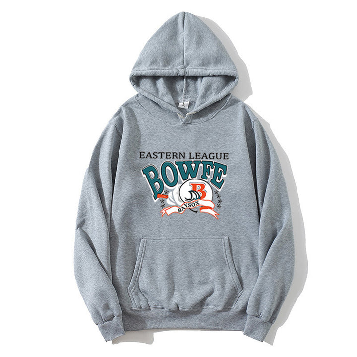 Women's sporty hoodie with trendy graphic print Lisslune