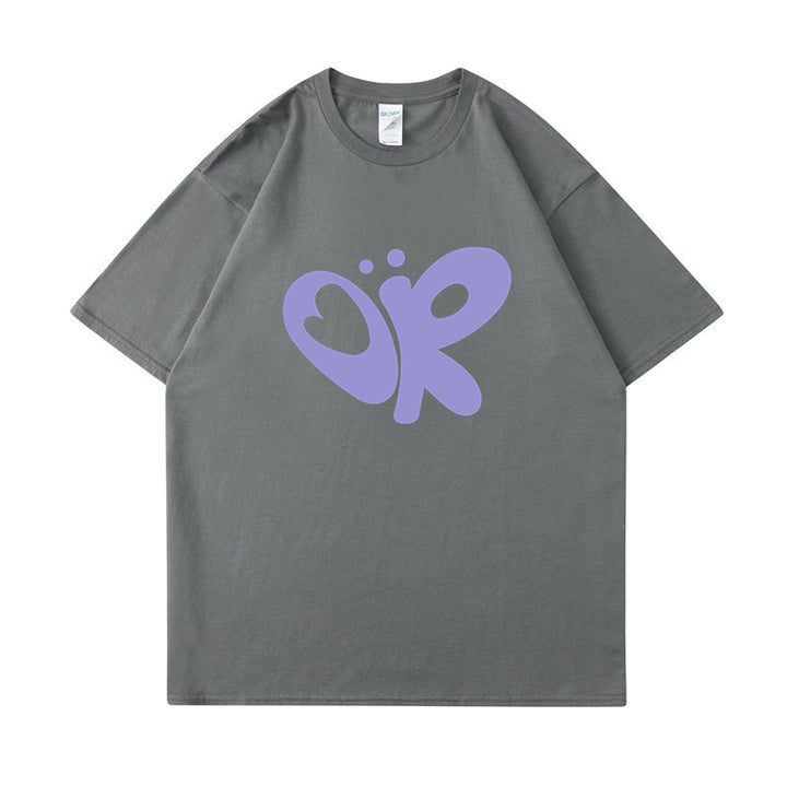 Women's casual T-shirt with unique graphic print Lisslune