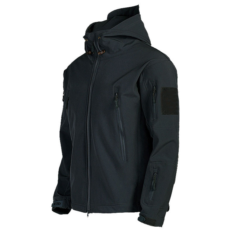 Men's weatherproof functional jacket with multifunctional pockets Lisslune