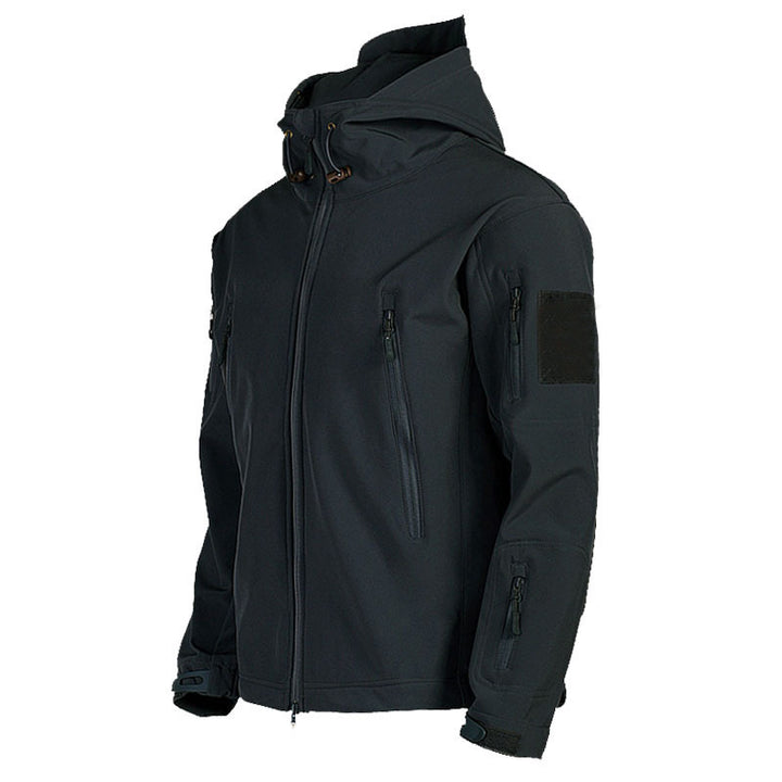 Men's weatherproof functional jacket with multifunctional pockets Lisslune