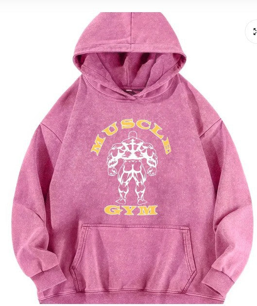 Ladies hoodie with inspiring fitness motif Lisslune