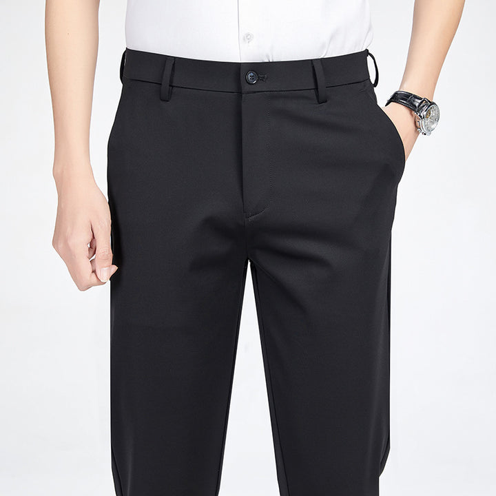 Men's elegant business trousers with modern cut Lisslune