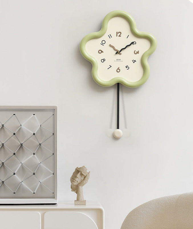 Lisslune | Cute Pendulum Wall Clock Decoration